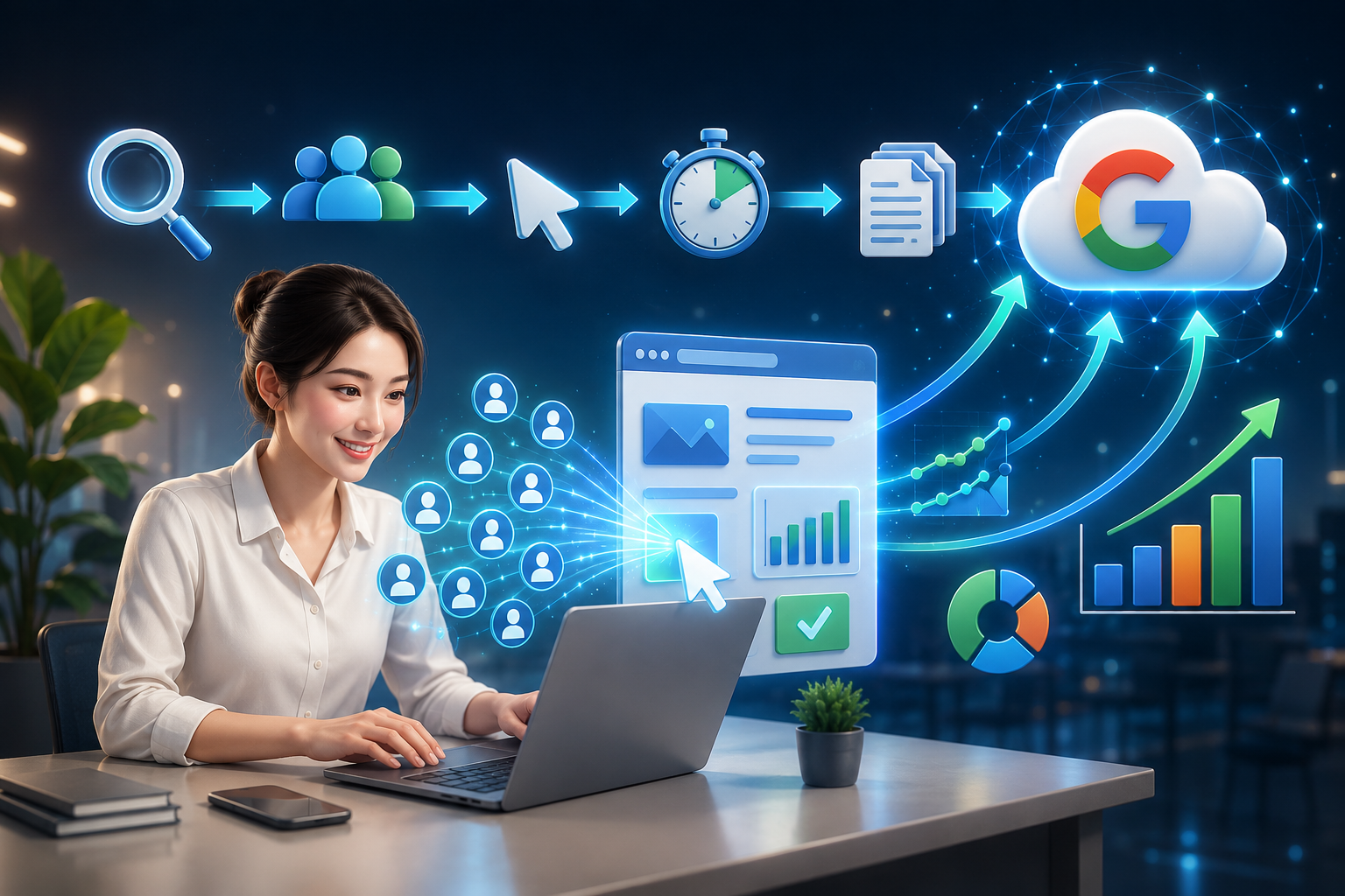 Cơ chế hoạt động của traffic user XSEO